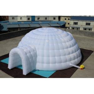 Double Layer Inflatable Tent , Waterproof PVC Inflatable Camping Tent for