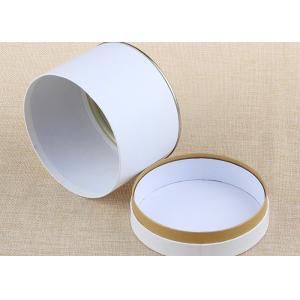 Aluminum Bottom Composite Cans Round Cardboard Tubes For Food Packaging