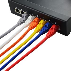 10Gbps Gaming PS4 Cat7 Ethernet Cable HDPE Insulaion