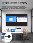 Screen Sharing Wireless Presentation System Android 7.1 Support PC Connection