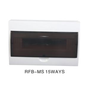 Dustproof 25 Way PVC Distribution Box Household Distribution Board Easy Install