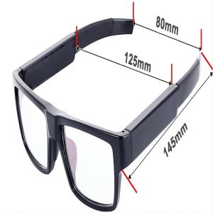 1080P 30FPS Video Recording Hidden Camera Sunglasses Touch Control On Site