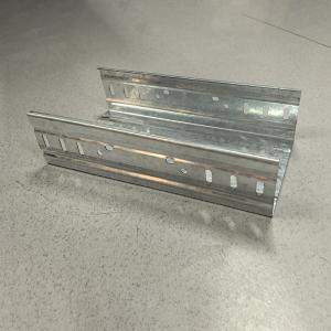 China Industrial Metal Cable Tray 0.8-3.0 Mm Steel Thickness Electrical Cable Trough on sale
