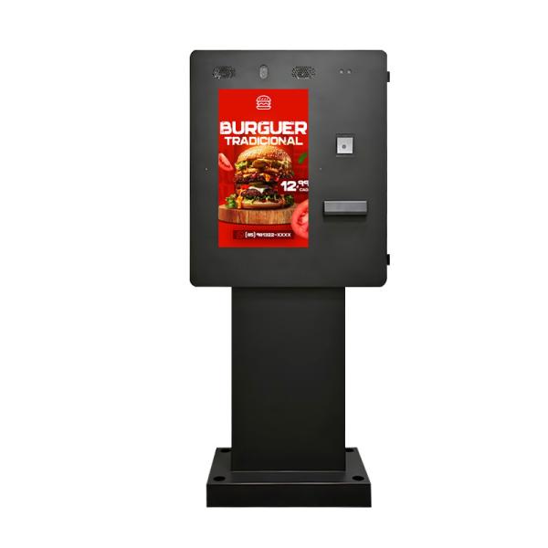 Quality 21.5 inch Microphone Camera Built in  Self Service Kiosk Touch Screen Kiosk For Outdoor Transactions wholesale