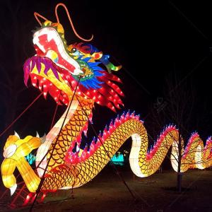 Themed Chinese Traditional Lantern Customized Light Show Handcrafted Lantern