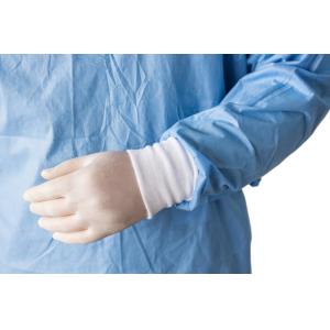 Breathable 40gsm PP CPE SMS Disposable Exam Gowns