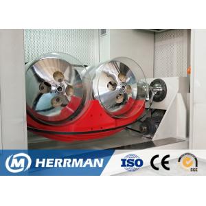 Quadruple Pitch Wire And Cable Twisting Machine Zero Tension Flyer Pay off