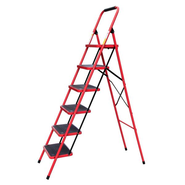 Quality Household Rust Proof 1.79m Steel Step Ladder wholesale