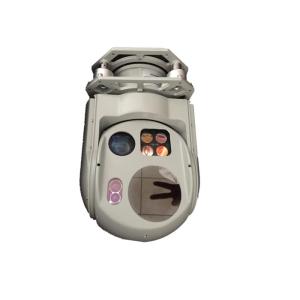 Uncooled FPA Surveillance Electro Optical System With IR+TV + LRF + Multi -