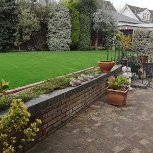 30mm Infiller Free Artificial Grass 15000 Detx Artificial Green Turf With Low