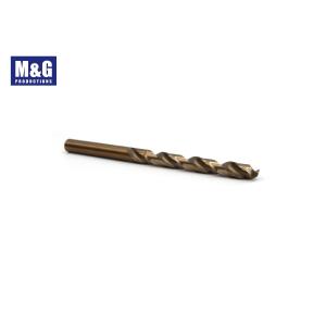 DIN 338 Hss Cobalt 5% Fully Gound Jobber Lenght Drill Bit with 135 deg. split