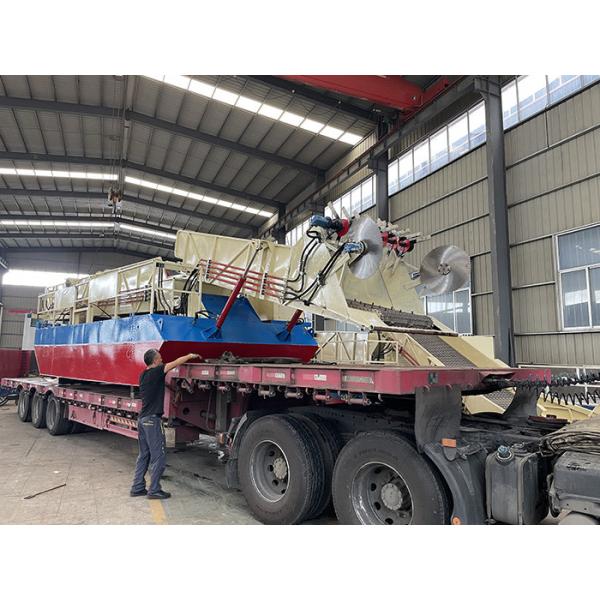 10 Cubic Meters 88kw Eco Harvester Aquatic Weed Harvester For River Waterweed Harvesting