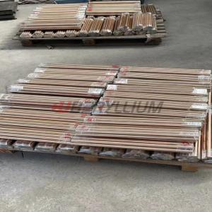 TH04 C17500 Beryllium Copper Alloy Round Bars 60-100mm For Gas Condensate