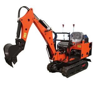 0.8T Small Digger 1 Ton Mini Excavator Machine With Rubber Track