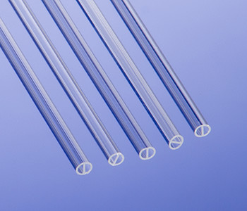 Transparant Surface Scientific Glassware Continue Melting Method Processed