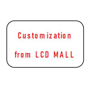 2.5D Edge Curved Side 1.3 Inch TFT LCD With CTP 240*240 SPI Interface All