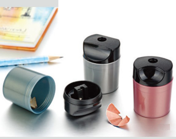 Quality Cylinder Pencil Sharpener with container fancy pencil sharpener wholesale