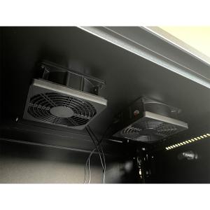 6U Wall Mount Network Cabinet With Tempered Glass Door For Easy Access