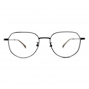 Cheap TF3336 Optical Round Titanium Eyeglasses Frames Vacuum Plating Customized for sale