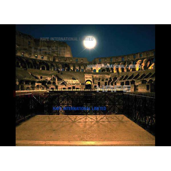 Glittering 500CM Helium Advertising Inflatable Balloon Lights Can Fly 10-20M High