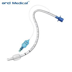 Transparent Reinforced Endotracheal Tube with Spiral Stainless Steel Wire for