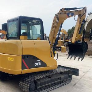 6Ton Mini Caterpillar 306D Used CAT Excavators Crawler Backhoe Original Made