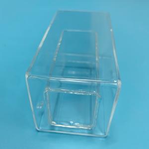 Double Wall Square Quartz Tube Good Soldering Skills Low Thermal Expansion