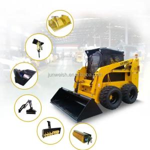 Yanmar Engine Fully Hydraulic Skid Steer Loader with Ce Certification and