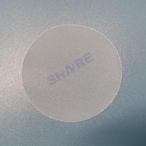 Nylon Mesh Disc Filter Diam 25mm, Opening 5um-300um Compatible With Solvents