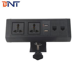 Cheap Clamp On Desktop Power Outlet For Modern Office Multimedia Conference System for sale
