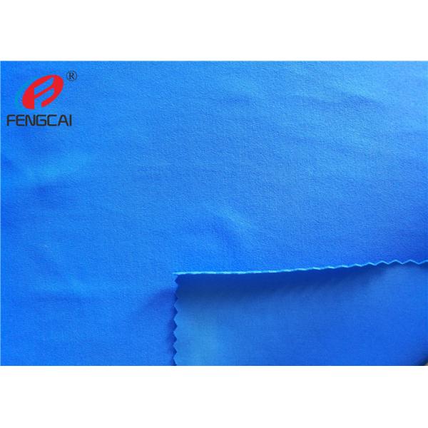 Warp Knitting Shiny 85 Polyester 15 Spandex Fabric 4 Way Stretch For Women Swimwear
