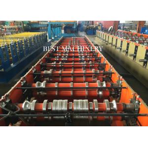 Roofing Cladding Sheet Making Machine / Cold Roll Forming Machine Easy Operate