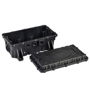 PTC Injection Moulding Automotive Parts 510g61cm Plastic Battery Box Cover Mold