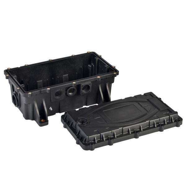 PTC Injection Moulding Automotive Parts 510g61cm Plastic Battery Box Cover Mold