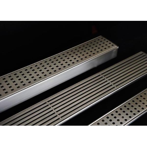 Quality Easy Installation Stainless Steel Drain Grate With Flat Surface / Curved Grid Type wholesale