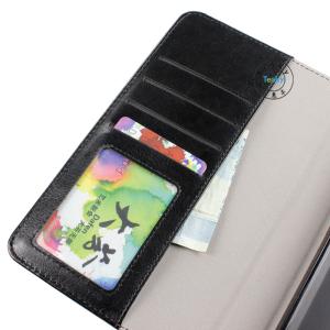 multi-function leather tablet book cases with wallet card slots for Frie HD 6