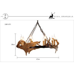 Antler style Pendant Lamp Chandelier Lighting For Indoor Home lighting (WH-AC-30