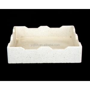 China 18-20 KV/mm Alumina Ceramic with High Dielectric Strength and Density of 3.75-3.9g/cm3 on sale