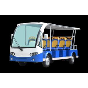 Multi Color 11 Seater Electric Sightseeing Car Multiple Purpose CE Certificated
