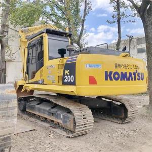 Original Komatsu PC200-8 Crawler Excavator 20 Ton with 0.8m3 Bucket Capacity in