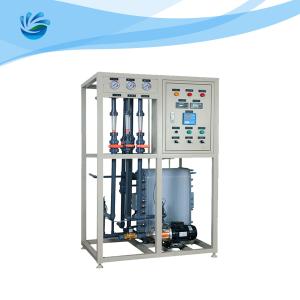 China Industrial Ultra Pure Water Treatment System RO Plant With EDI on sale