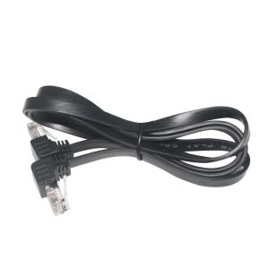 Right Angle RJ45 Cat6 Patch Cable 1-10m Shielded PVC