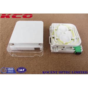 Indoor Wall Mount Fiber Termination Box with 1 Port SC Simplex and LC Duplex for