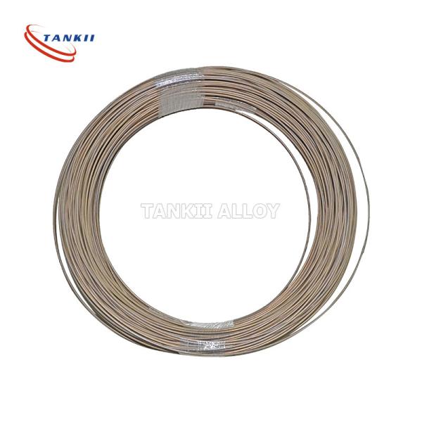 5mm Width CUNI12MN2 Resistance Alloy Copper Color Flat Strip / Flat Wire For
