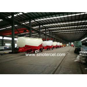 35CBM-60CBM Bulk Cement Semi Trailer 45T Bulk Cement Tanker Trailer