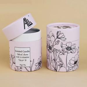 Customizable Cylindrical Print Candle Paper Tubes with Accept Custom Finishing