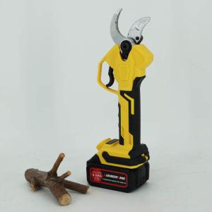 China Lithium Battery Cordless Pruning Shears Branch Scissor Portable Wireless Electric Power Shear Hot Sell on sale