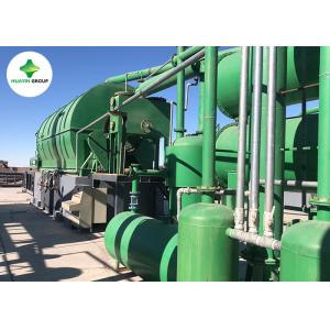 China Automatic 15 Tons Waste Plastic Pyrolysis Plant Recycle Plastic To Oil Plant on sale
