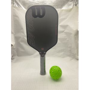 HIGOOO High-performance Raw Carbon Fiber Pickleball Paddle Rough Surface Long