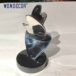 Indoor Abstract Geometry Metal Art Decoration Geometry Round Stainless Steel